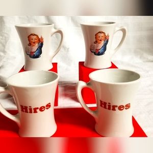 Hires Rootbeer Mugs